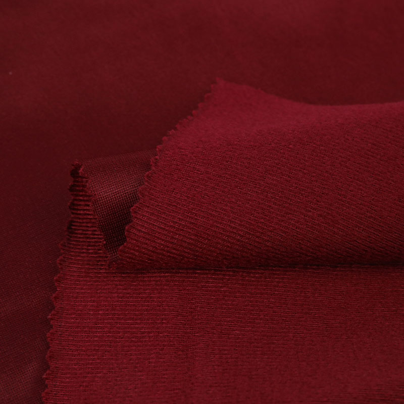 160-220gsm 100% Polyester Sweatshirt Tricot brush Fabric