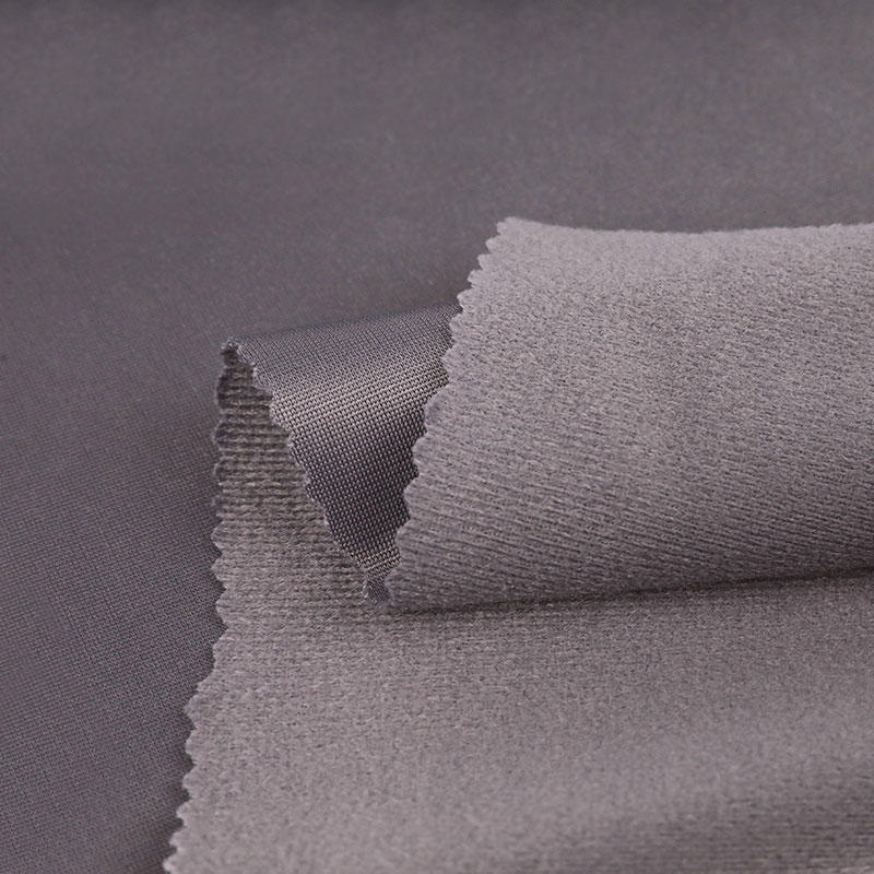 120-130gsm 100% Polyester Sweatshirt Tricot brush Fabric