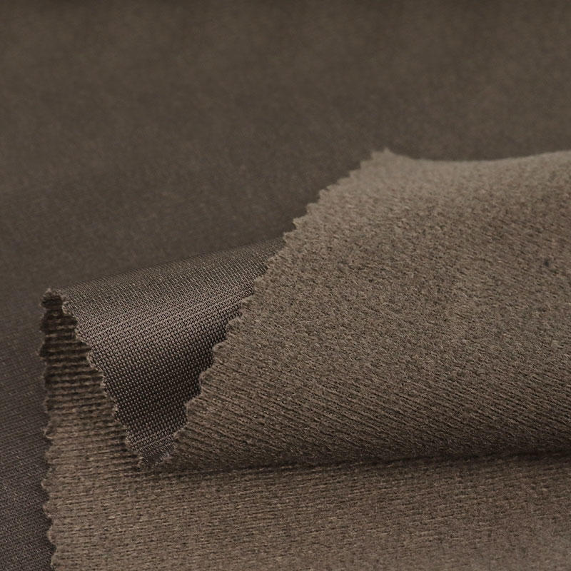 140-150gsm 100% Polyester Sweatshirt Tricot brush Fabric